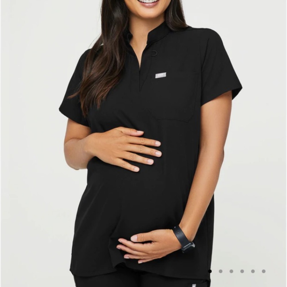 Figs Kitale Maternity Scrub Top-size Small